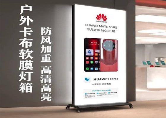 新晃户外防水灯箱的应用特点及适用范围。