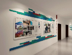 新晃企业文化墙用什么材料好？