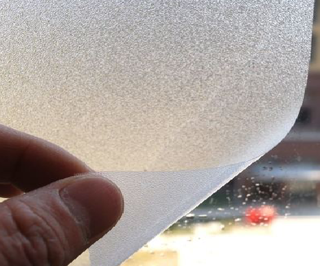 新晃玻璃门外面粘广告用什么材料好？