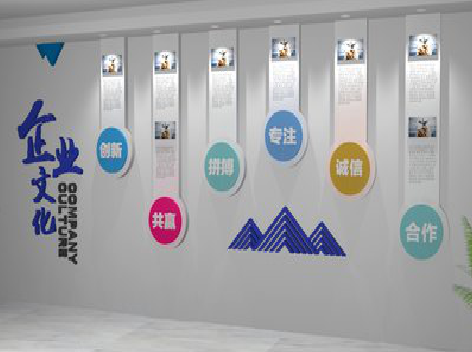 新晃企业文化墙需要传递什么办公文化？